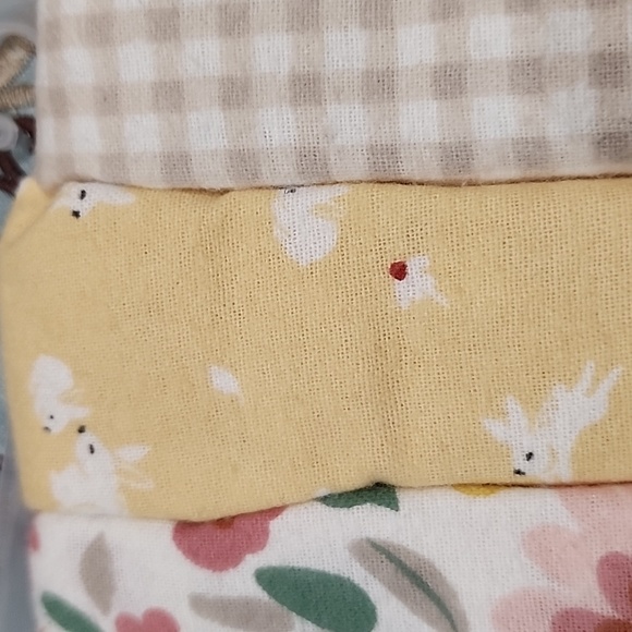 Baby receiving flannel blankets multi pack = 5 blankets - Picture 3 of 6